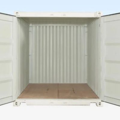 White 10-Ft Standard Container