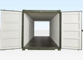 20-Ft Double Door Standard Shipping Container