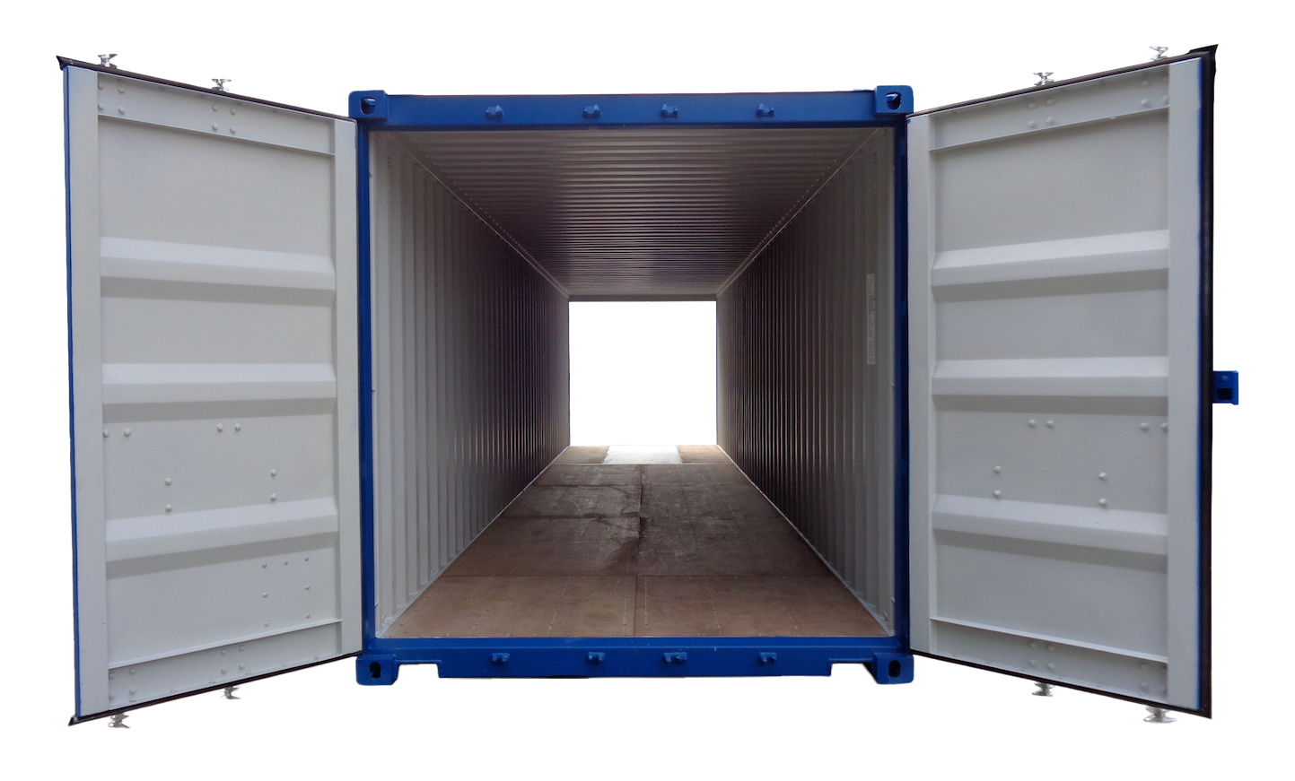 40-Ft Dry | Double Door | Container (HQ) Blue 40-Ft Dry | Double Door | Container (HQ)
