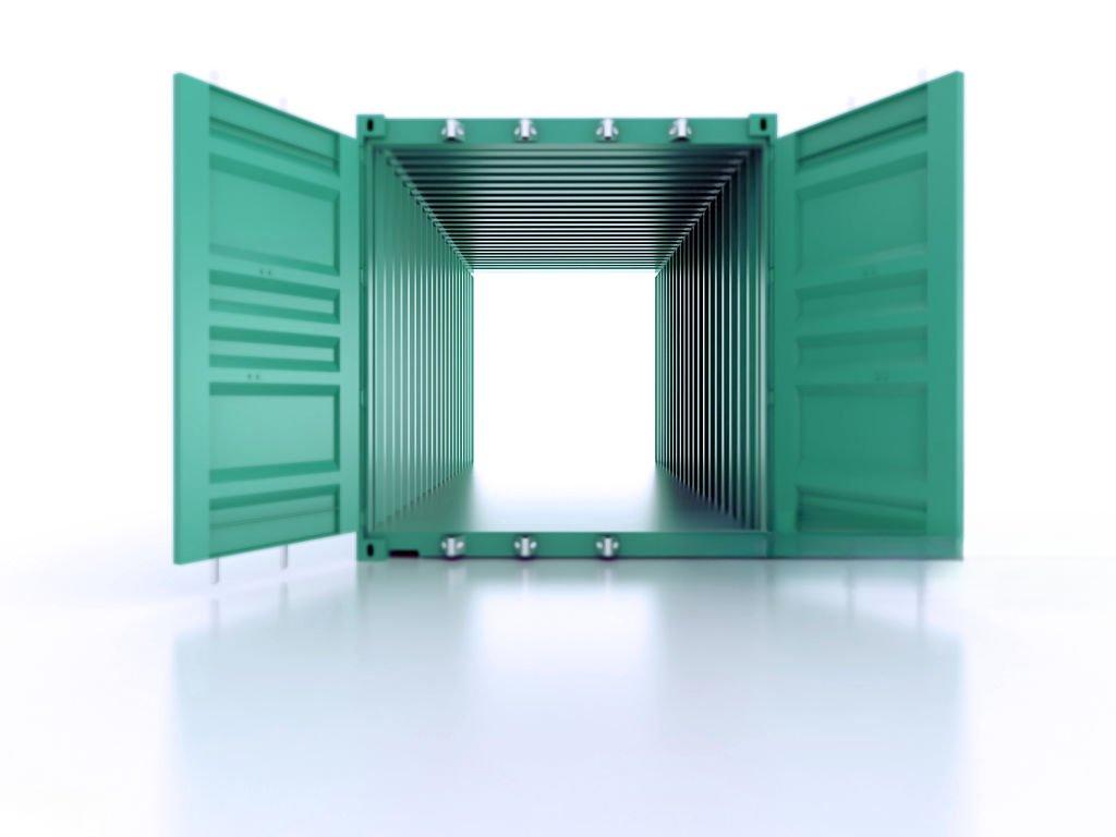 40-Ft High Cube Double Door