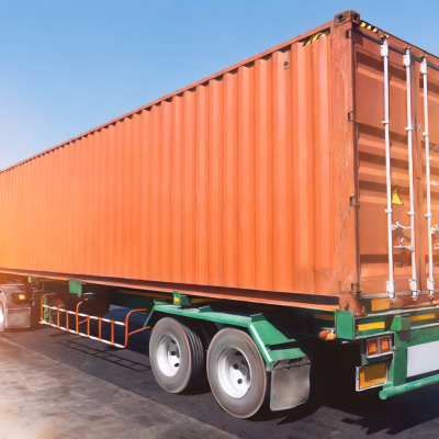 Red 40-Ft Dry | HQ | Container